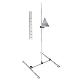 ANGSO-AUTO front view of reflector and stand showing setup and clear target benefit