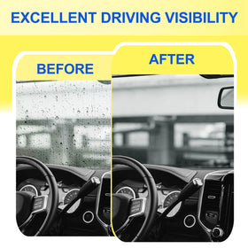 ANIKLUIM passenger-side front blade mounted showing even pressure and smooth wipe
