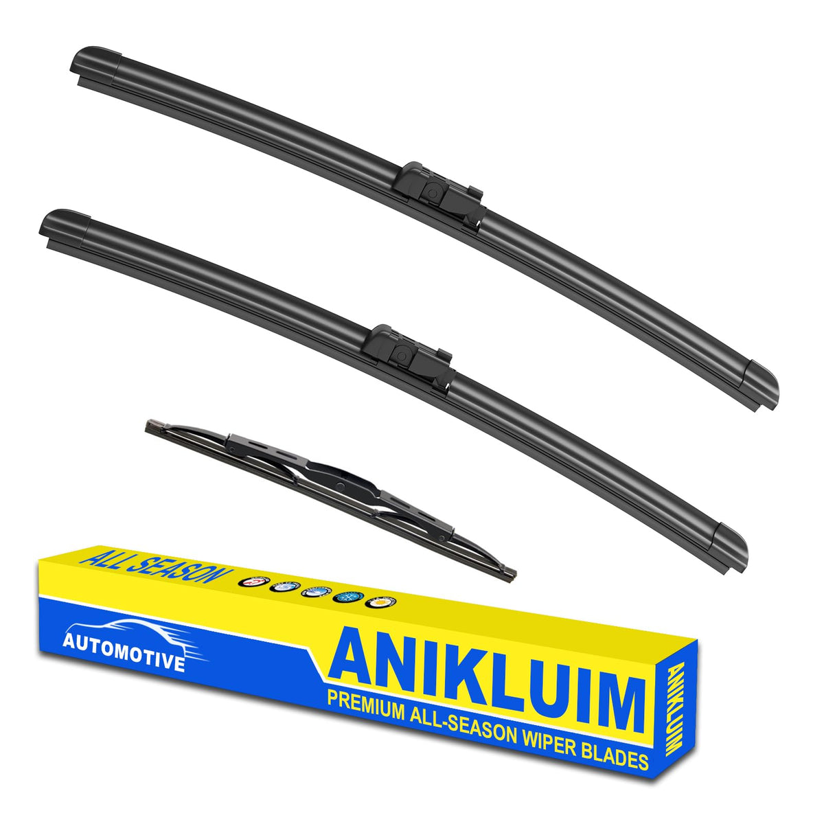 ANIKLUIM front-packaging showing the 24",21",13" set and quick-fit convenience