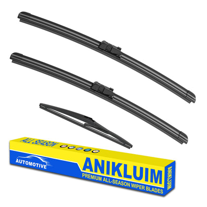 ANIKLUIM front packaging showing three-blade set and fitment benefit