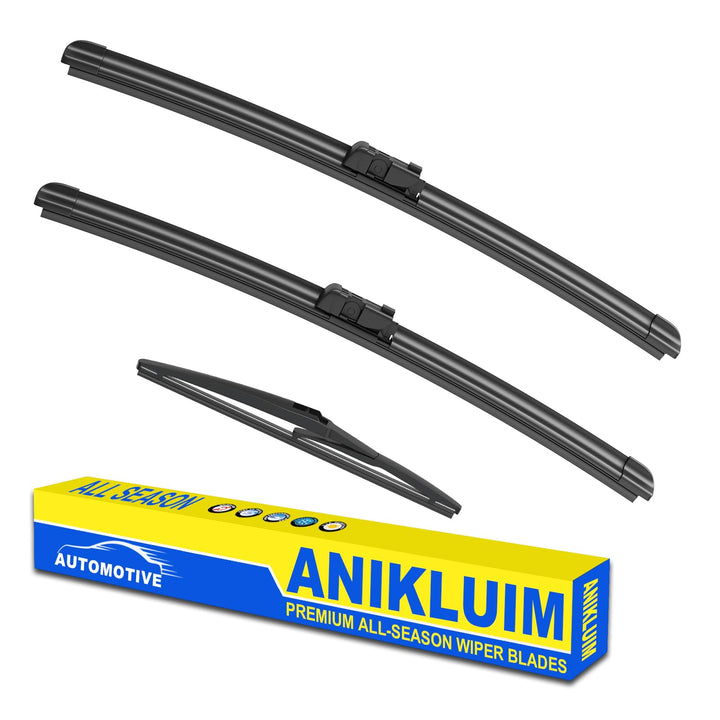 ANIKLUIM front packaging showing three-blade set and fitment benefit