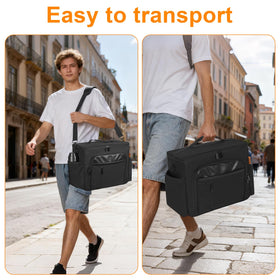 ANILD folded flat beside a water bottle to show compact storage and space savings