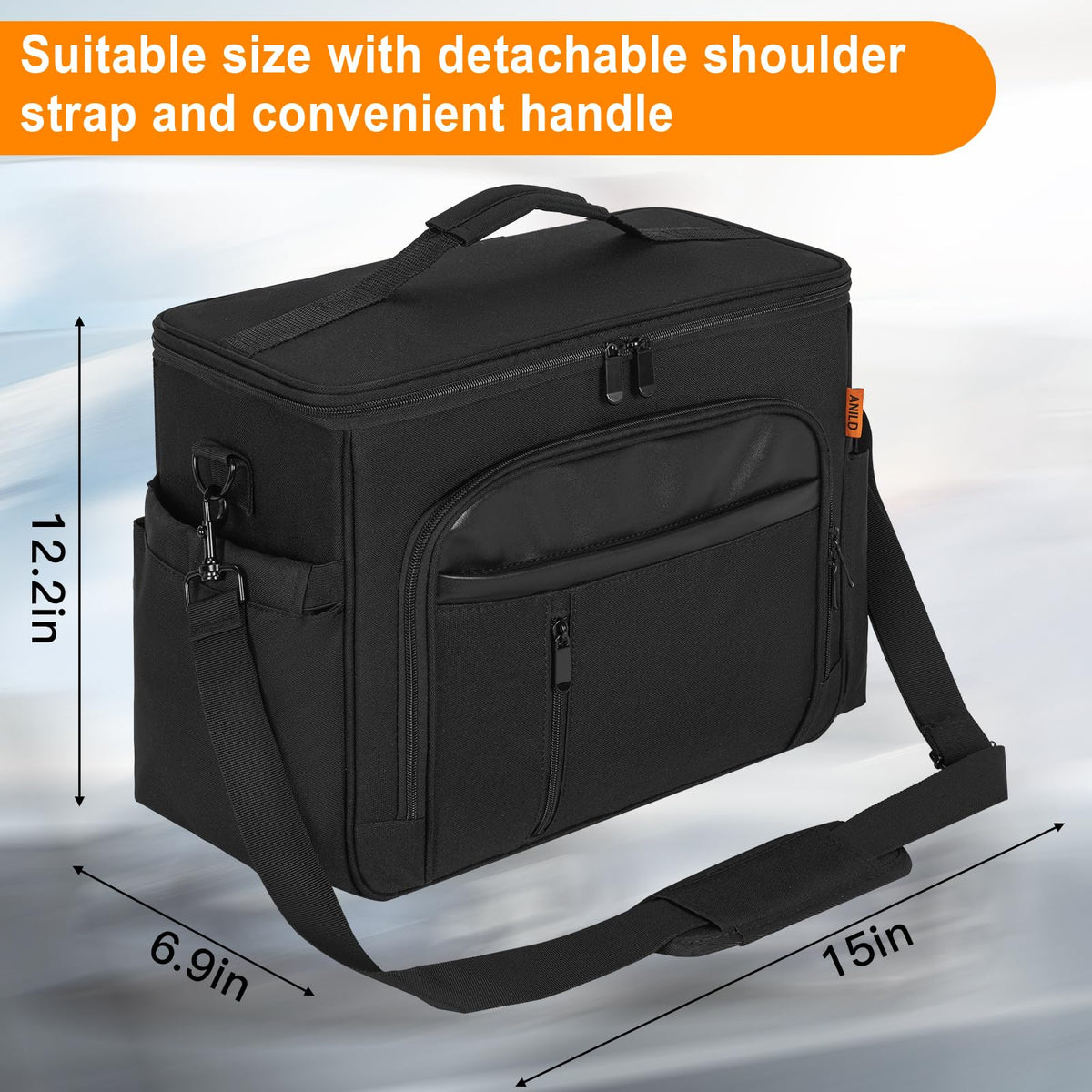 ANILD close-up of fabric and rigid PP support panel for durable shape retention