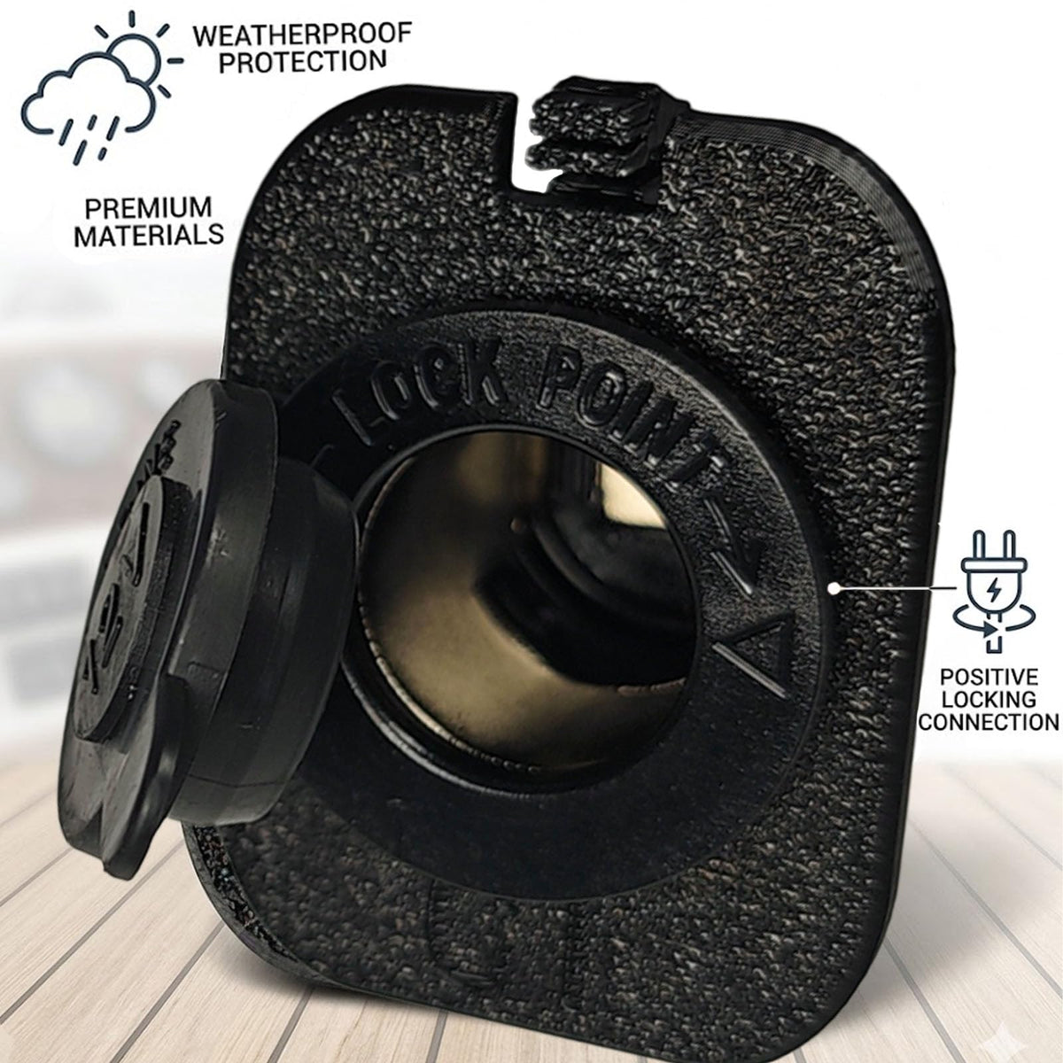 ANIMOASIS thickened housing close-up highlighting durable UV-resistant material