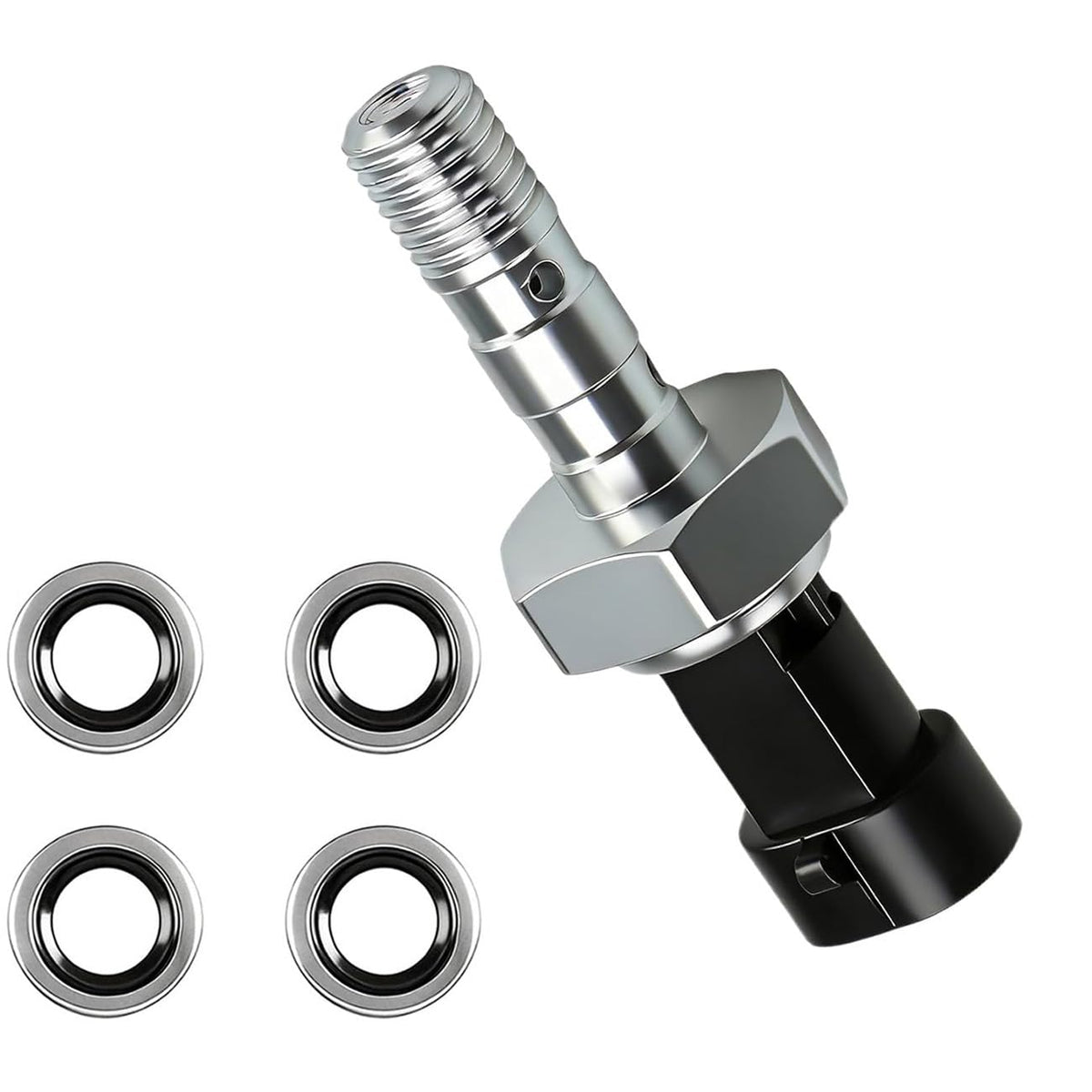 Aniro Moto front view of brake pressure switch showing ready-to-install design and correct fit