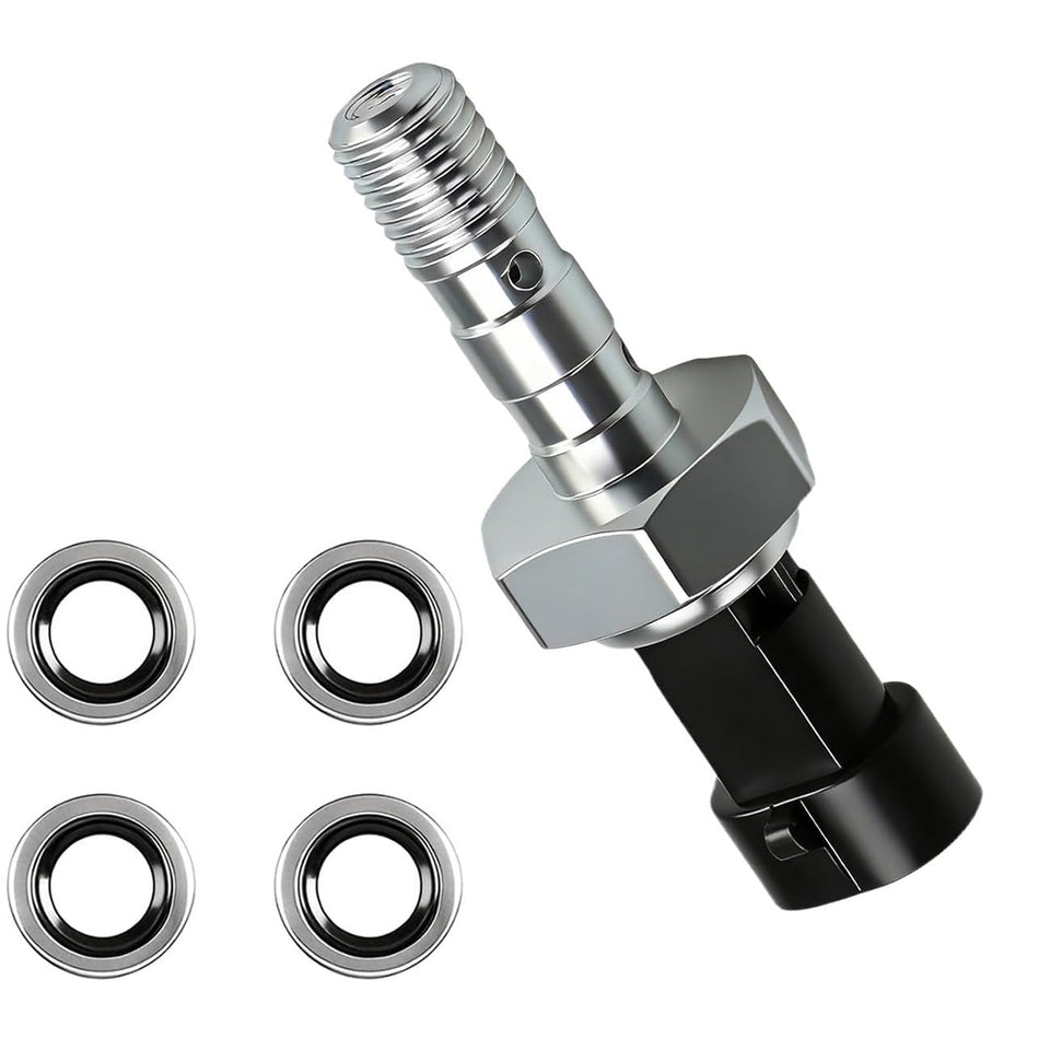 Aniro Moto front view of brake pressure switch showing ready-to-install design and correct fit