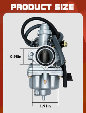 Aniro Moto intake closeup showing 27mm inner diameter for correct sealing