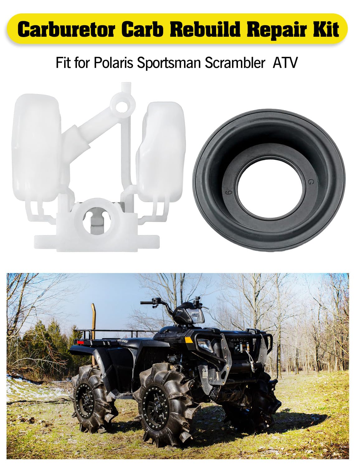 Aniro Moto float assembly close-up ensuring correct fuel level and dependable operation