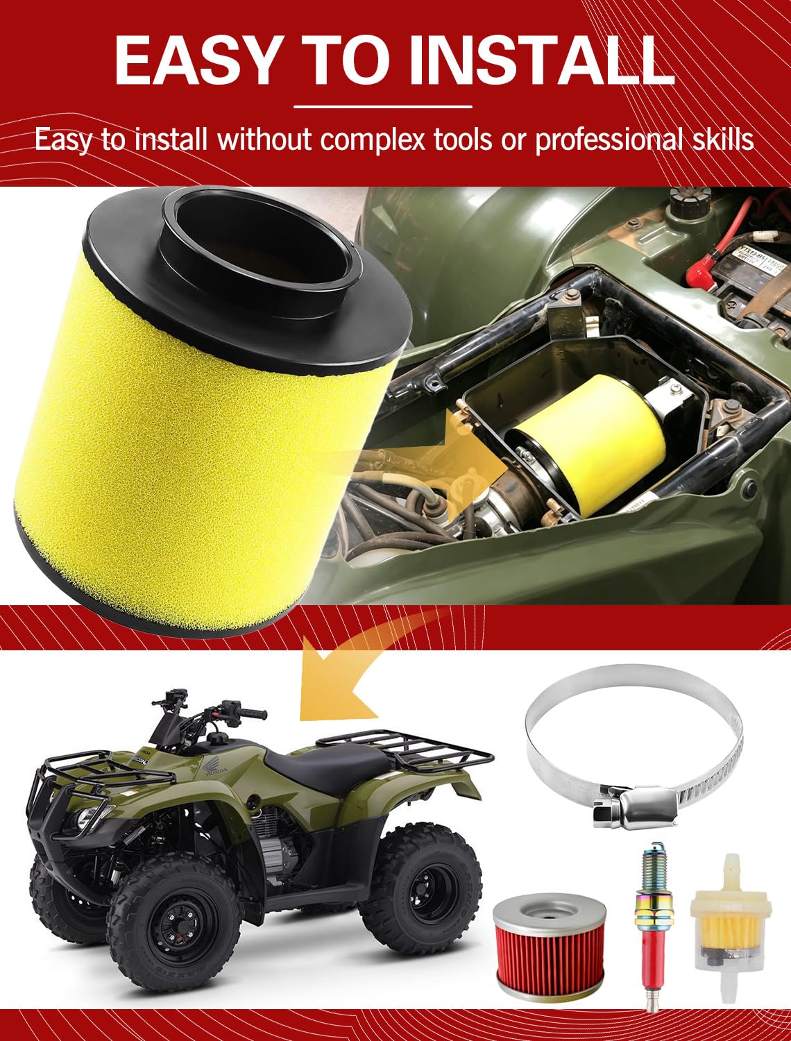 Aniro Moto kit beside ruler showing compact kit size for efficient storage