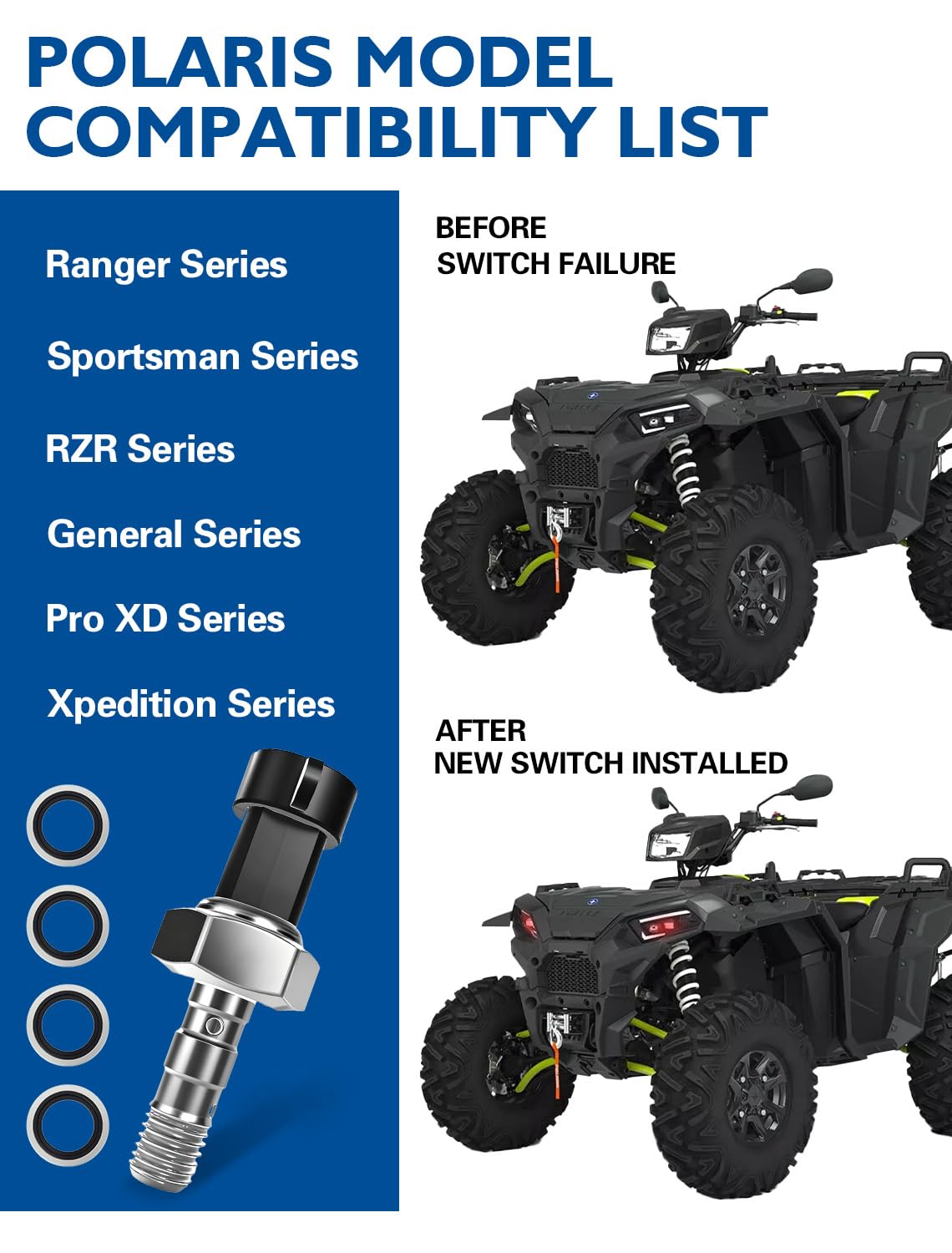 Aniro Moto connector detail showing terminal points for reliable electrical contact