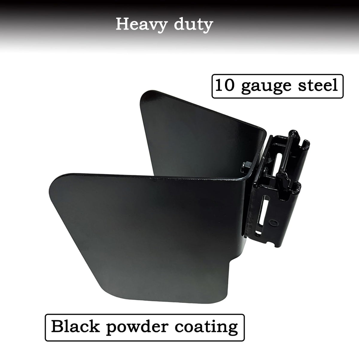 ANISUN wheel in chock in use illustrating quick loading and steady upright support benefit