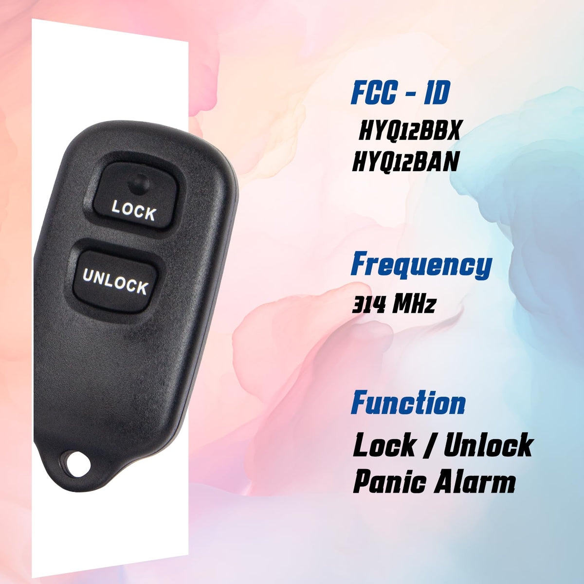 Aniterbo key fob beside a car manual demonstrating DIY programming guidance