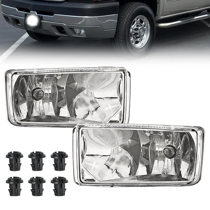 AniyaFDCX front view of fog light pair showing fit and finish for easy replacement