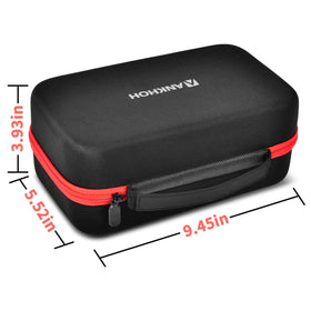 ANKHOH mesh pocket open storing cables and clamps for quick access