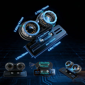 Anki HappiGo mounting holes and supplied hardware displaying simple fitment and faster install