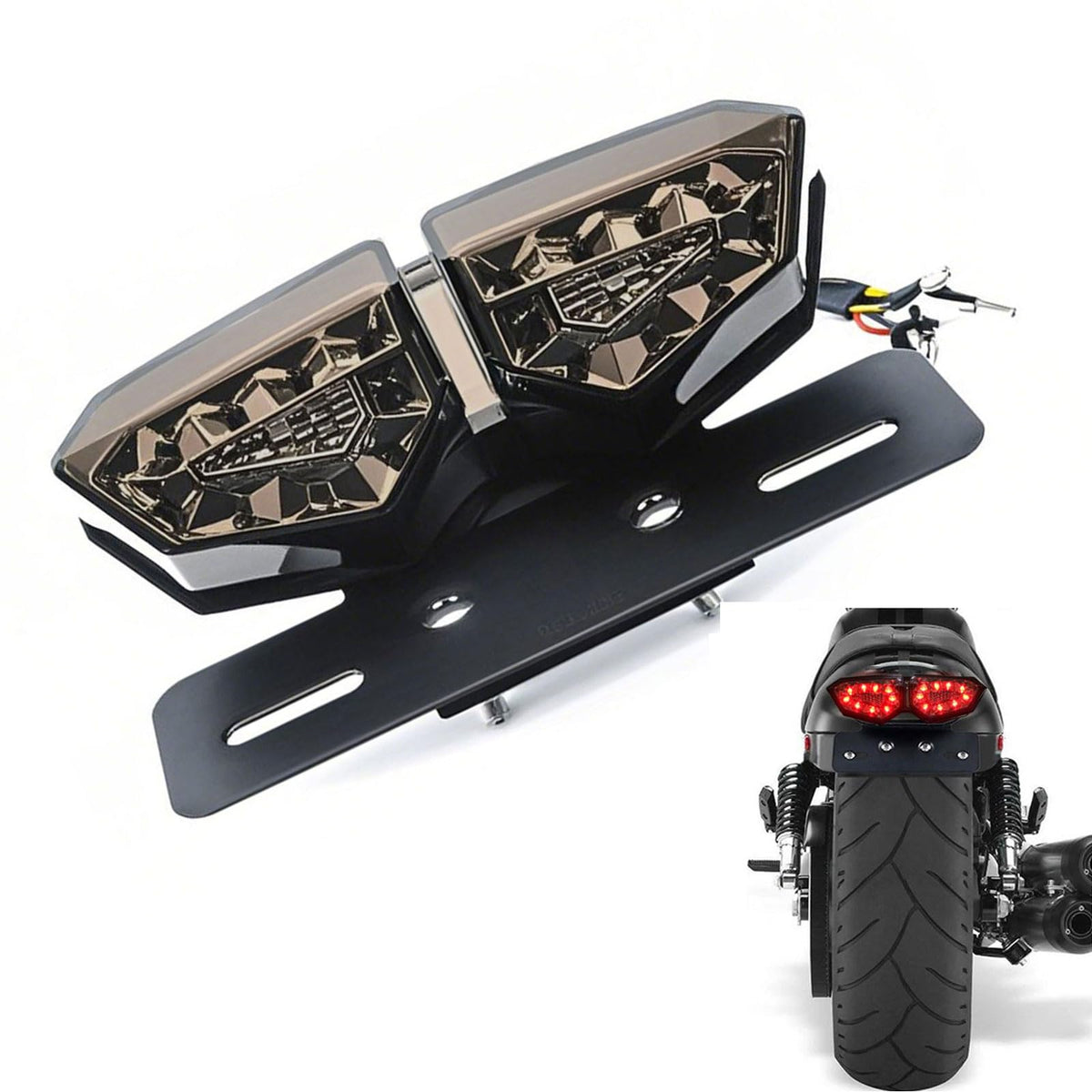 Anki HappiGo front view showing compact multi-function rear light and better visibility