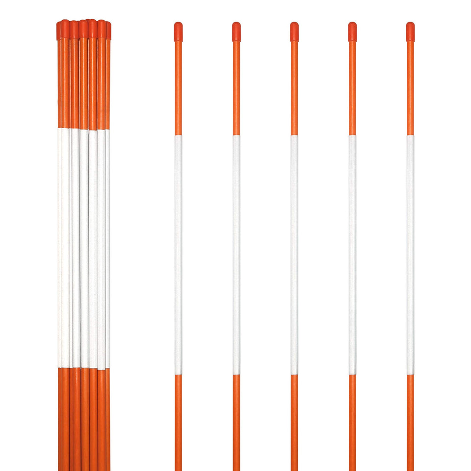 Anley front packaging showing 20 orange 48-inch markers for clear visibility