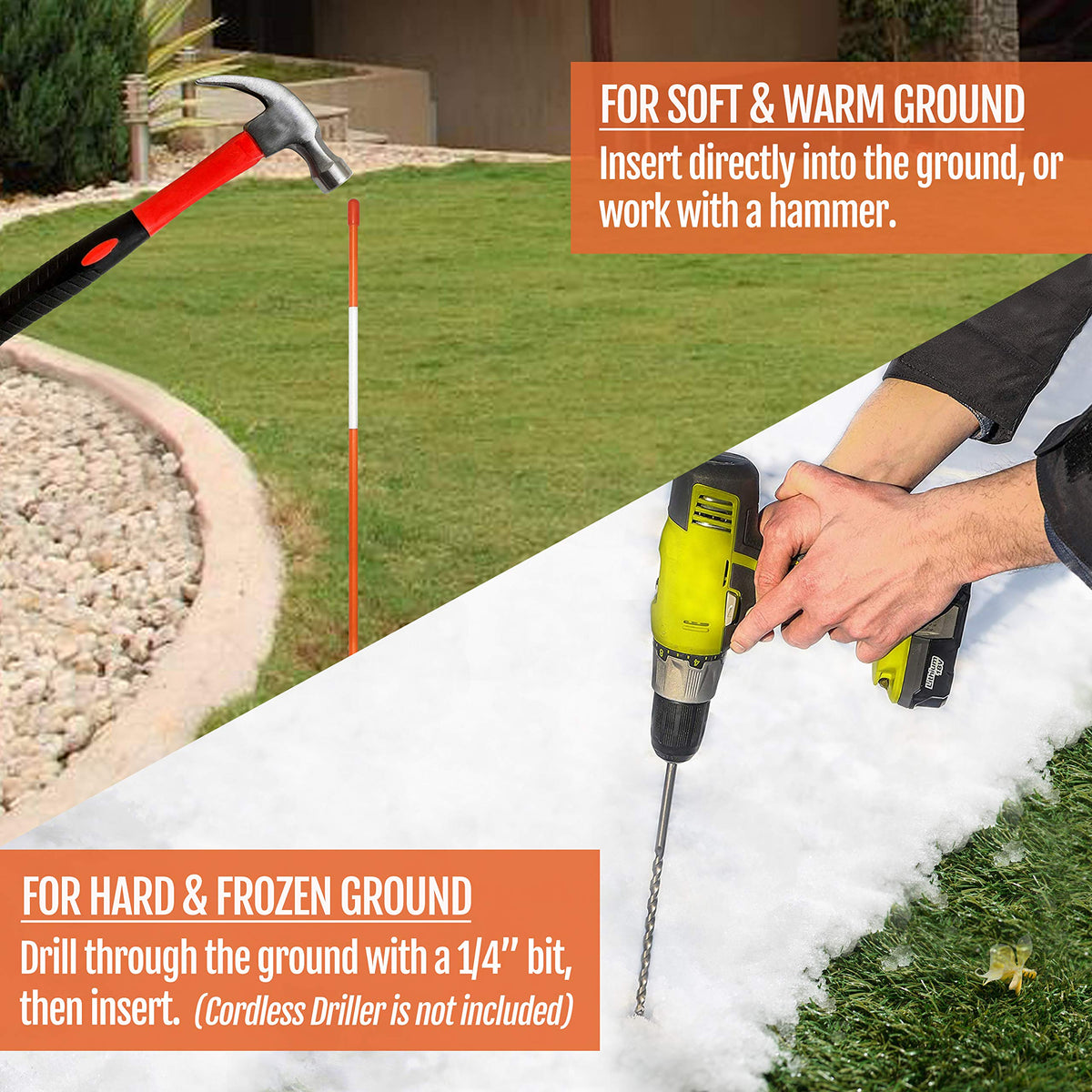 Anley scale with ruler demonstrating 48-inch height for snow clearance