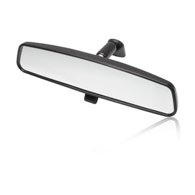 Anlseiod front view mirror showing OEM-style fit and improved visibility