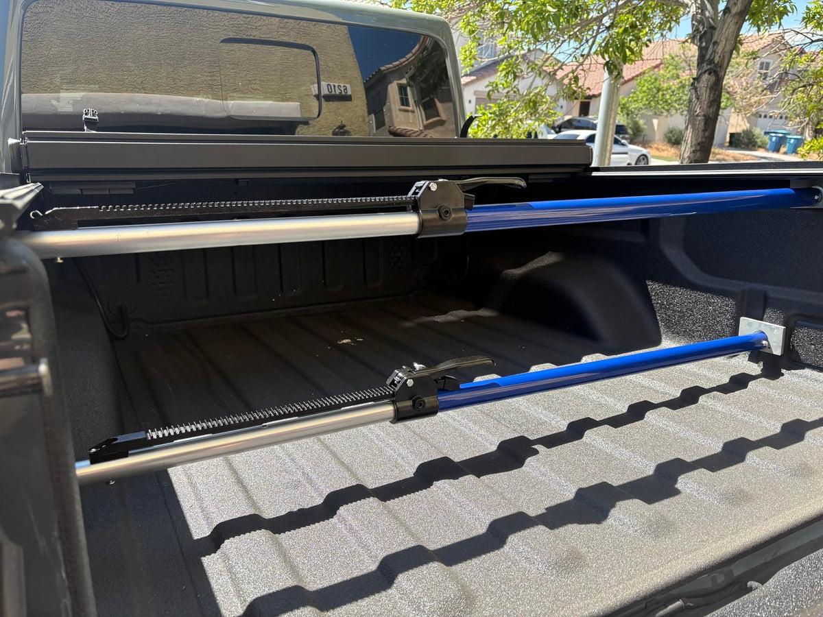 ANLU LOAD securing a ladder to prevent sliding during transport