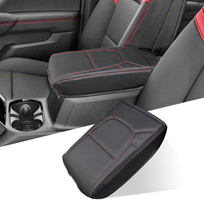 ANMOSVO front view of console cover showing exact fit and clean styling benefit