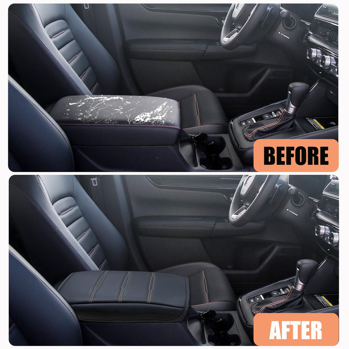 ANMOSVO armrest in use with elbow resting showing added comfort