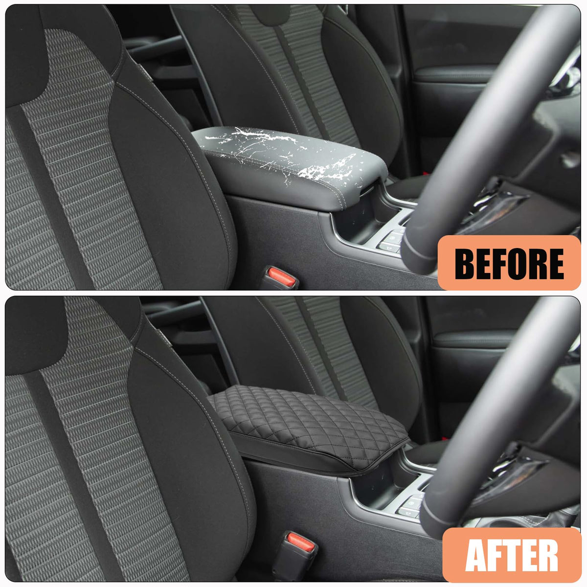 ANMOSVO installed on Kia Sorento console showing improved interior look