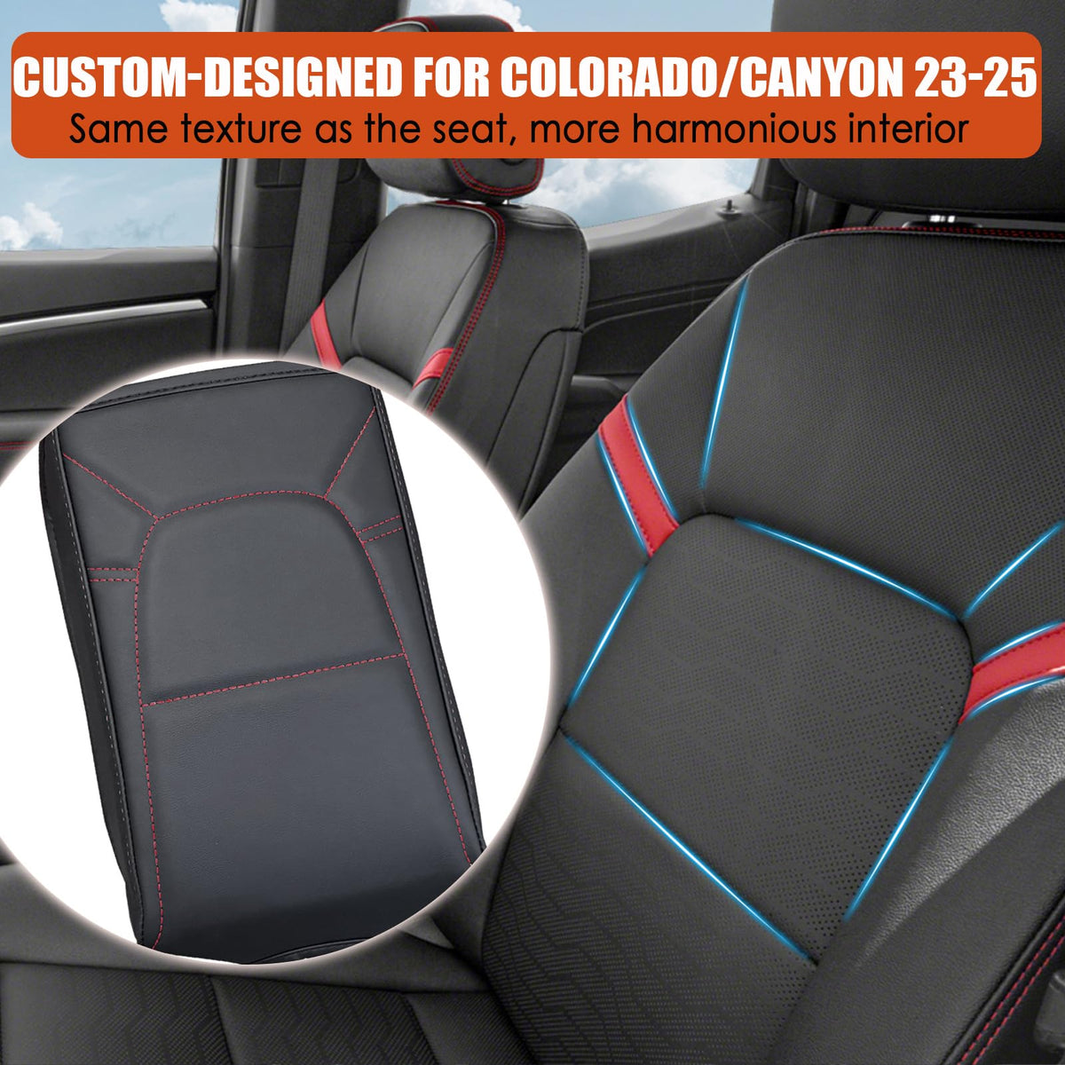 ANMOSVO installed on Chevy Colorado console showing protection and neat appearance