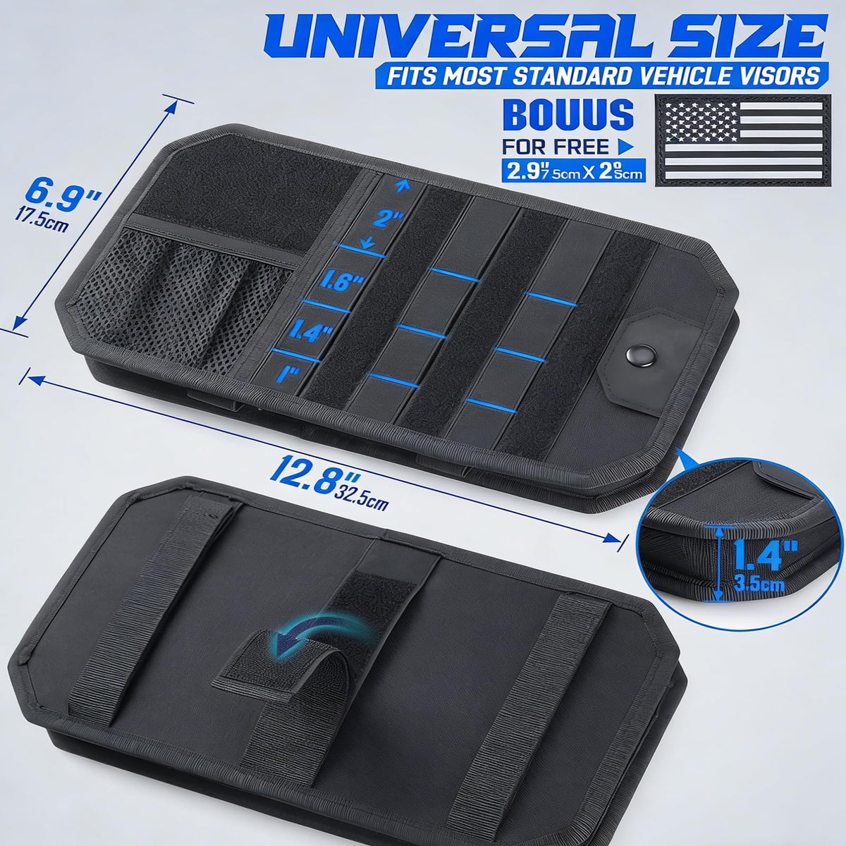ANMUXI close-up of zippered pocket securing essentials for safe storage