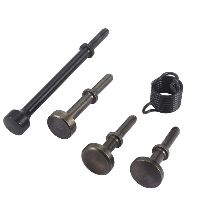 Anndason kit front view showing all 4 alloy steel bits and spring, durable set