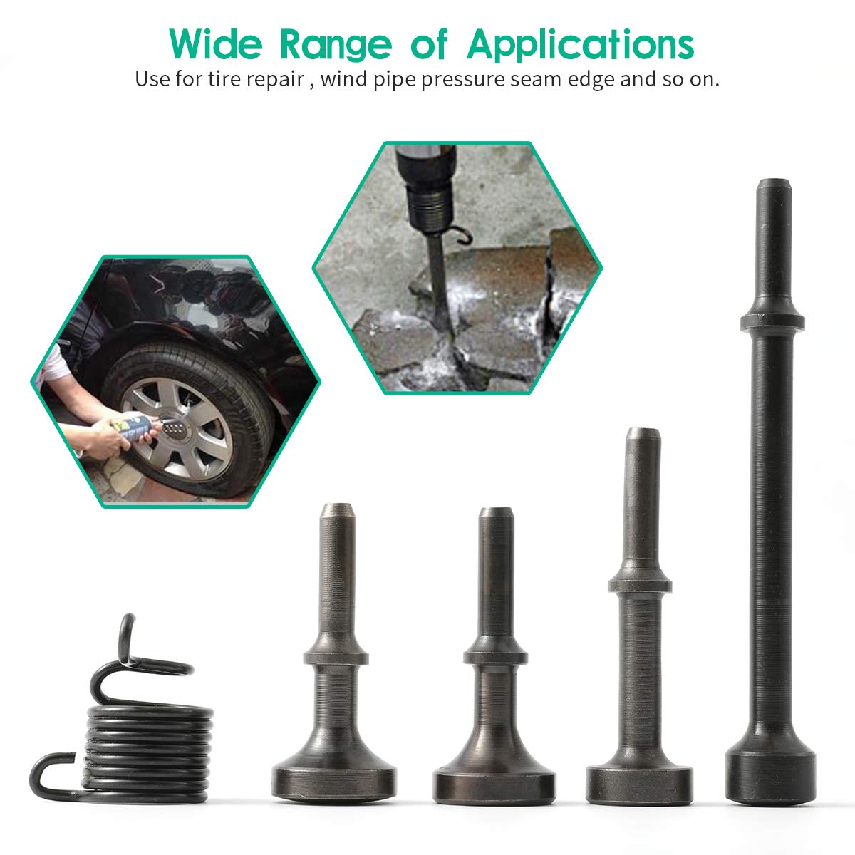 Anndason bits on a garage workbench in use, ideal for repair tasks