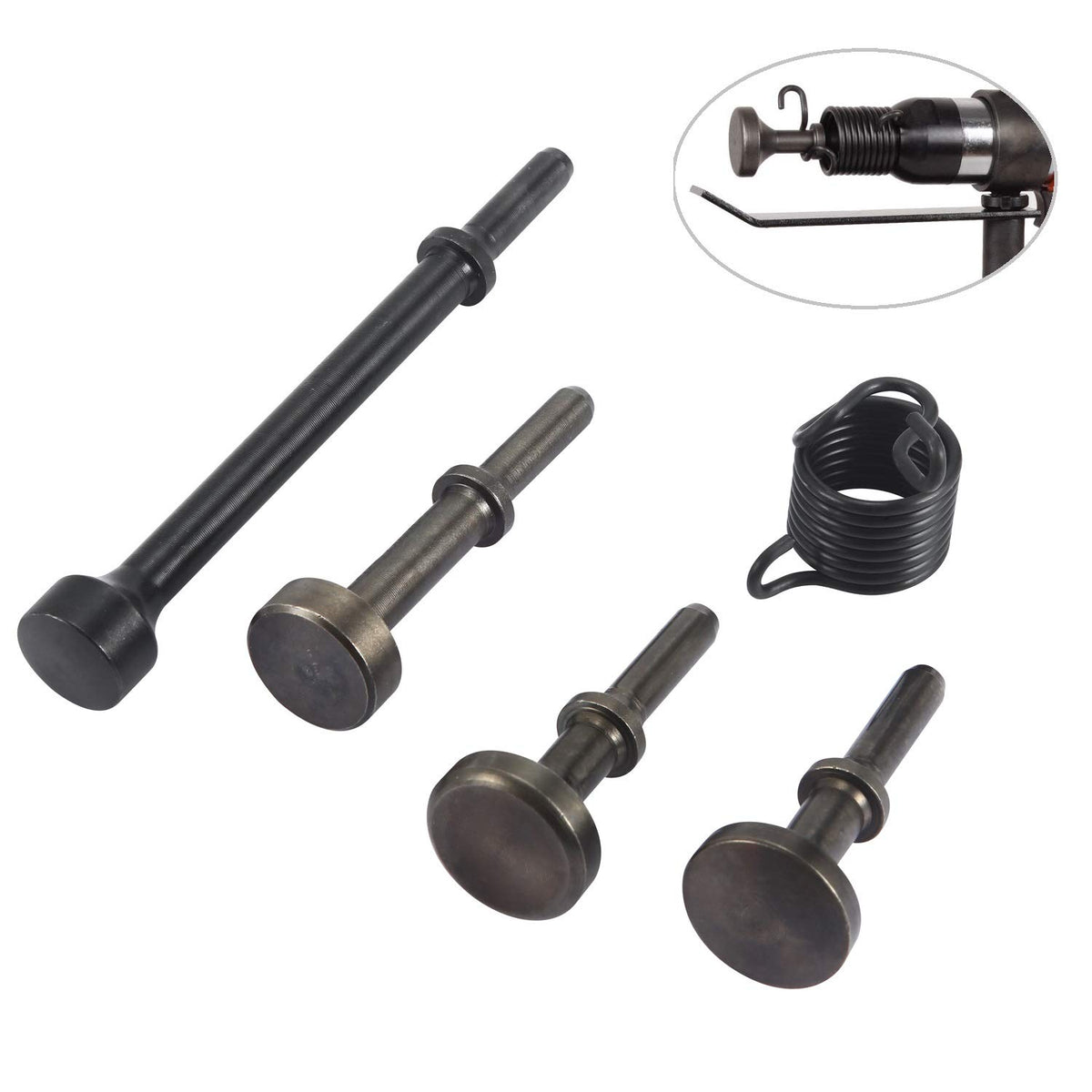 Anndason bits aligned by length to compare 180mm, 100mm, and 83mm sizes