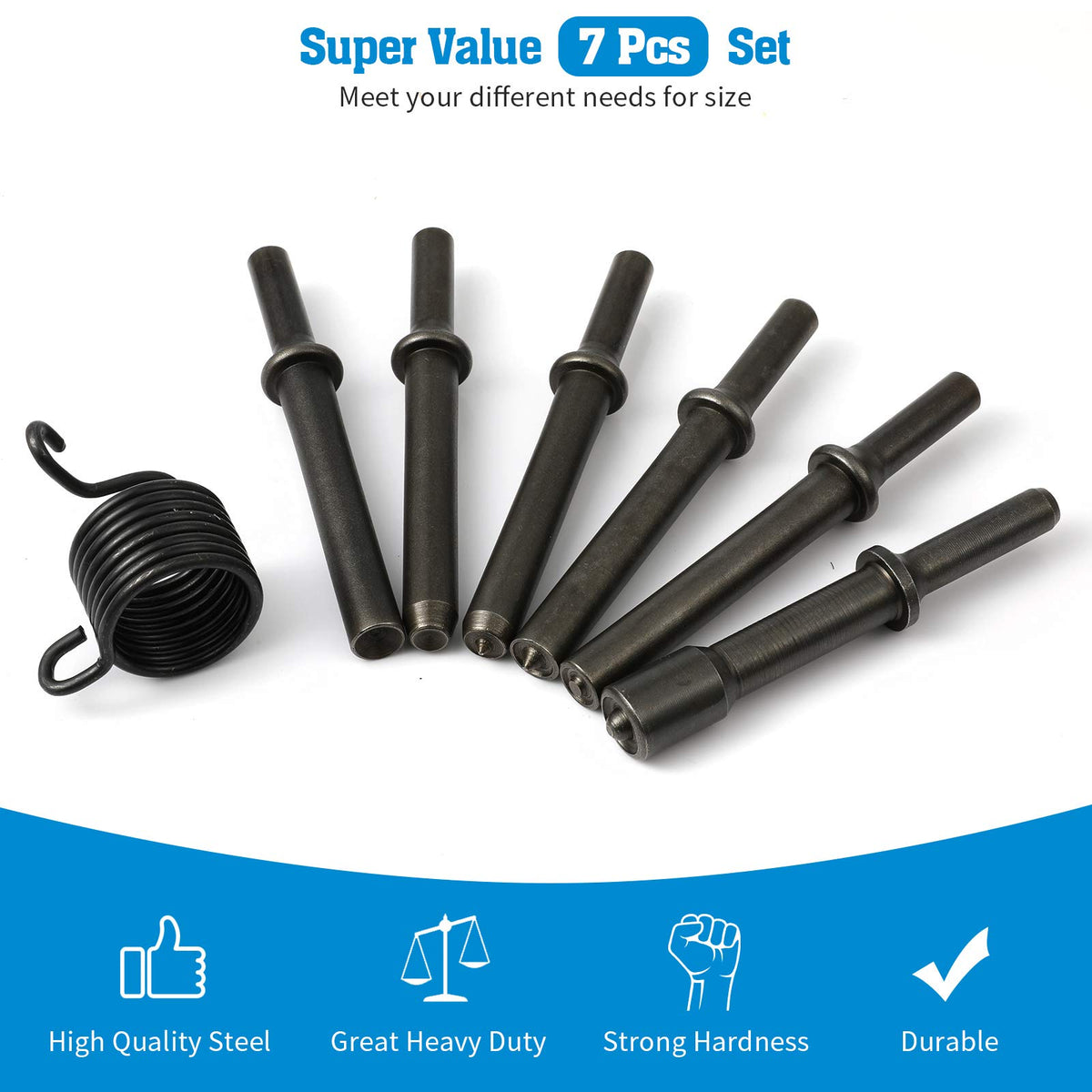 Anndason chisels beside ruler showing lengths and compact reach benefit