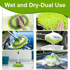 anngrowy removable mop head used as handheld mitt for precise cleaning benefit