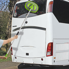 anngrowy telescoping aluminum handle fully extended to reach high vehicle areas