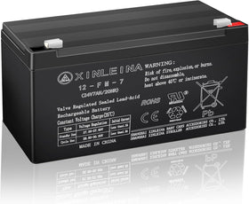 ANPABO 24V 7Ah front view showing compact sealed design and easy replacement