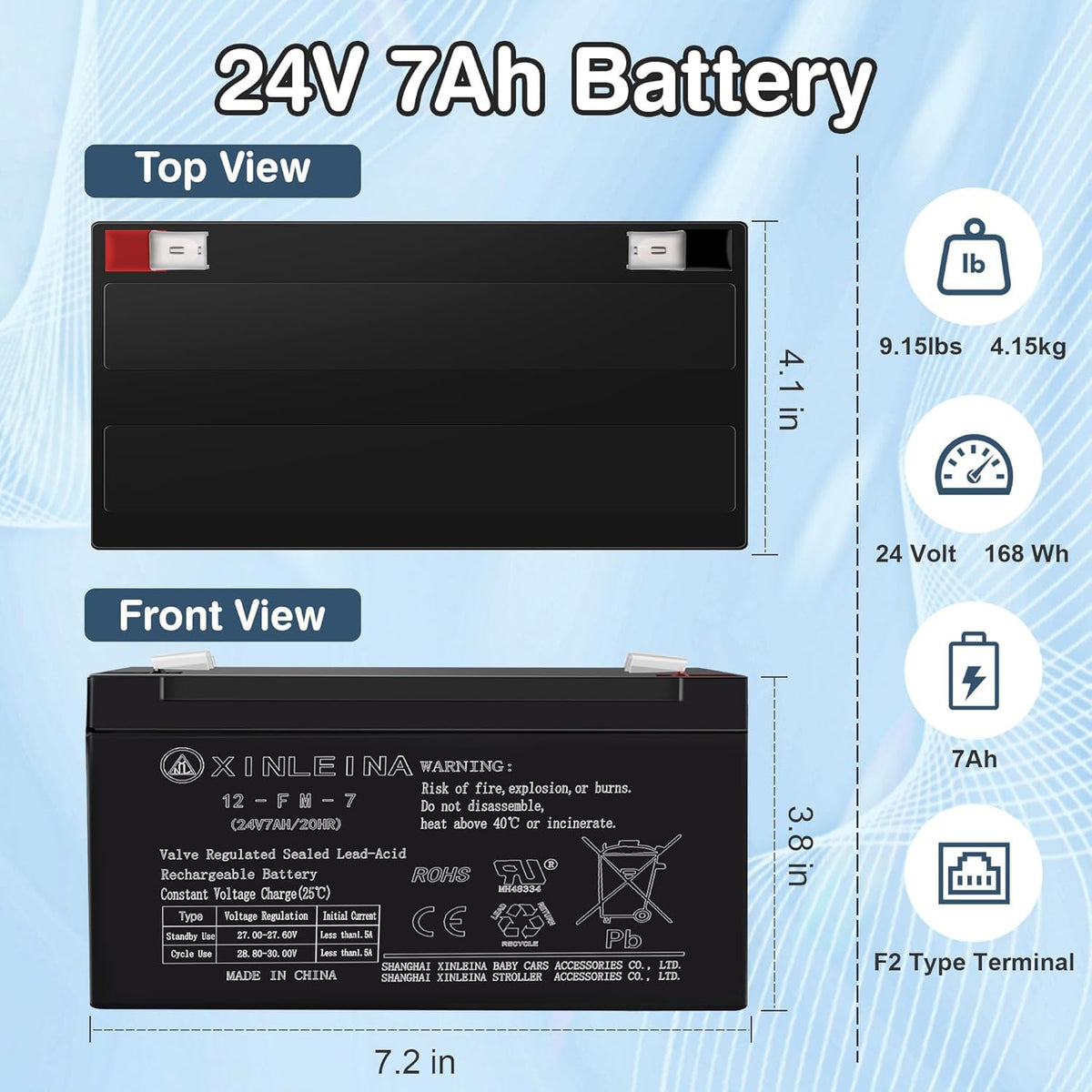 ANPABO battery installed in ride-on compartment demonstrating simple swap benefit