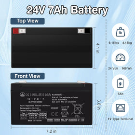 ANPABO battery installed in ride-on compartment demonstrating simple swap benefit