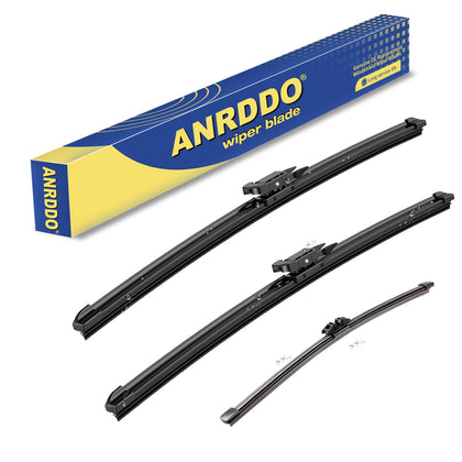ANRDDO front packaging showing Explorer-fit blade set and clear fit benefit