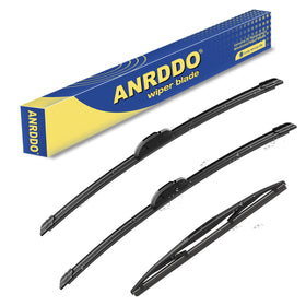 ANRDDO front packaging showing full wiper set and fitment benefit