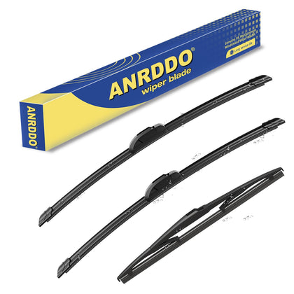 ANRDDO front packaging showing complete 3-blade replacement kit and benefits