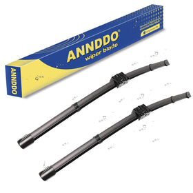 ANRDDO front wiper blades packaging showing included 24 and 19 inch blades for easy identification