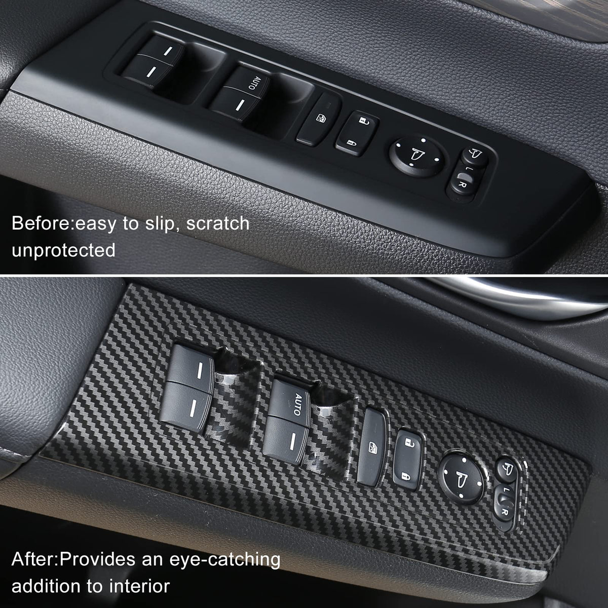 AntBooBoo panels next to measuring tape showing precise fit for CR-V models