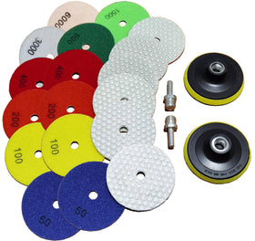 ANTENGDATOOL front packaging showing 16 piece diamond polishing kit and benefits