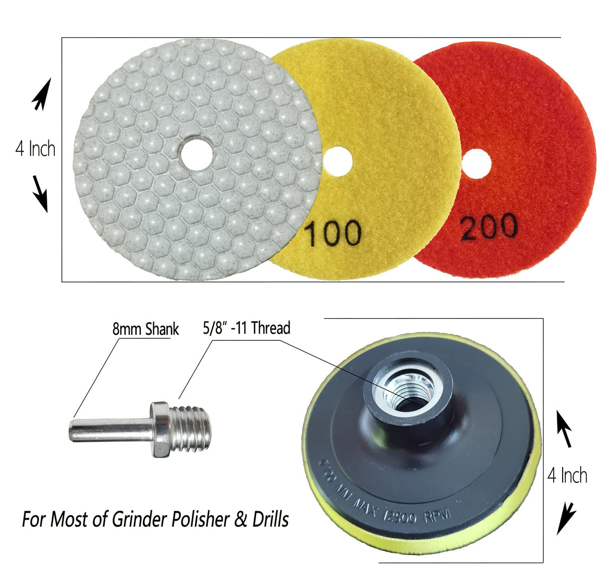 ANTENGDATOOL pad cross section showing thickness and high temperature resistant bond