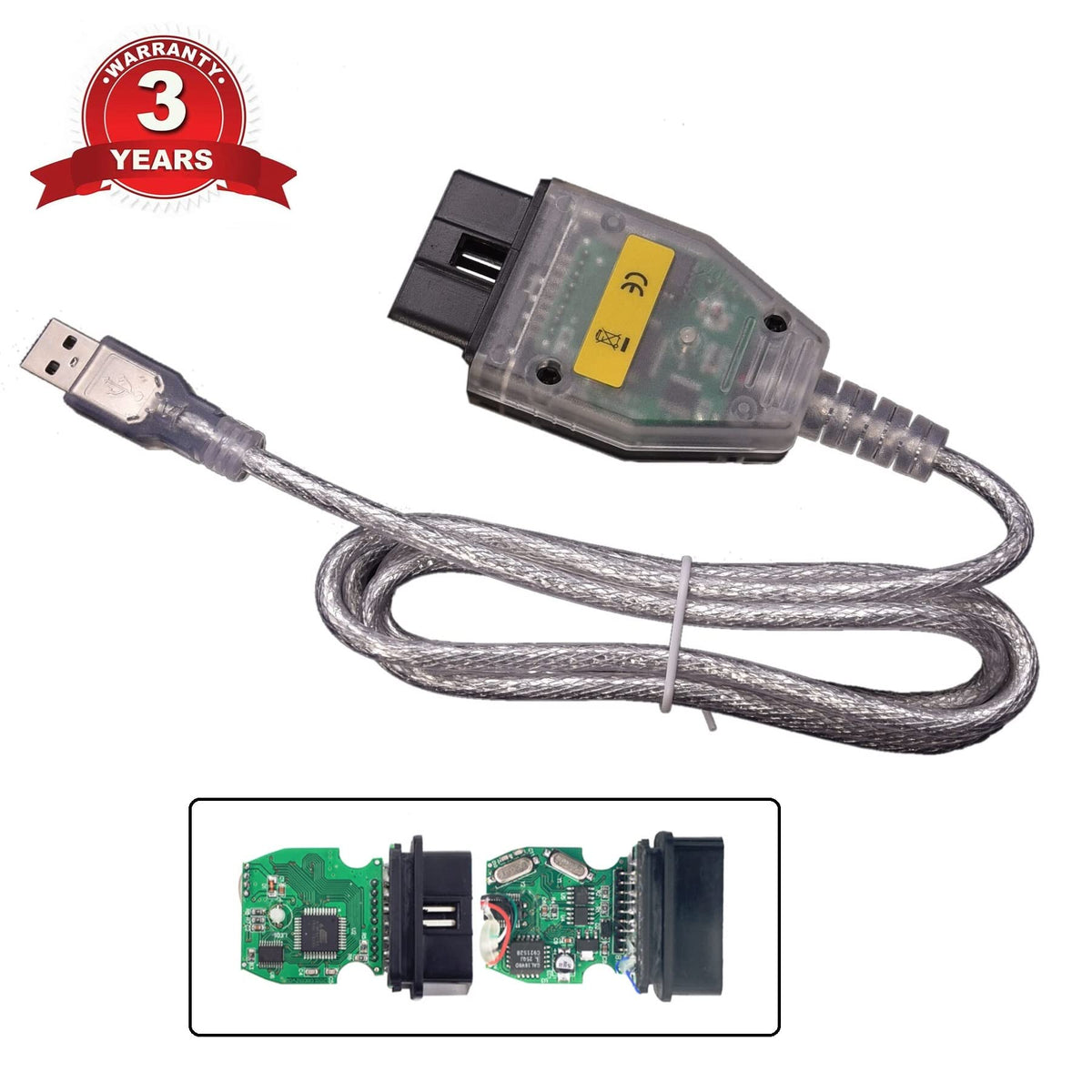 AntiBreak in use attached to BMW dash providing on-the-car diagnostics and live data access
