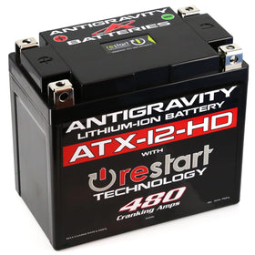 Antigravity ATX12-HD front view showing compact case and label, reliable fit