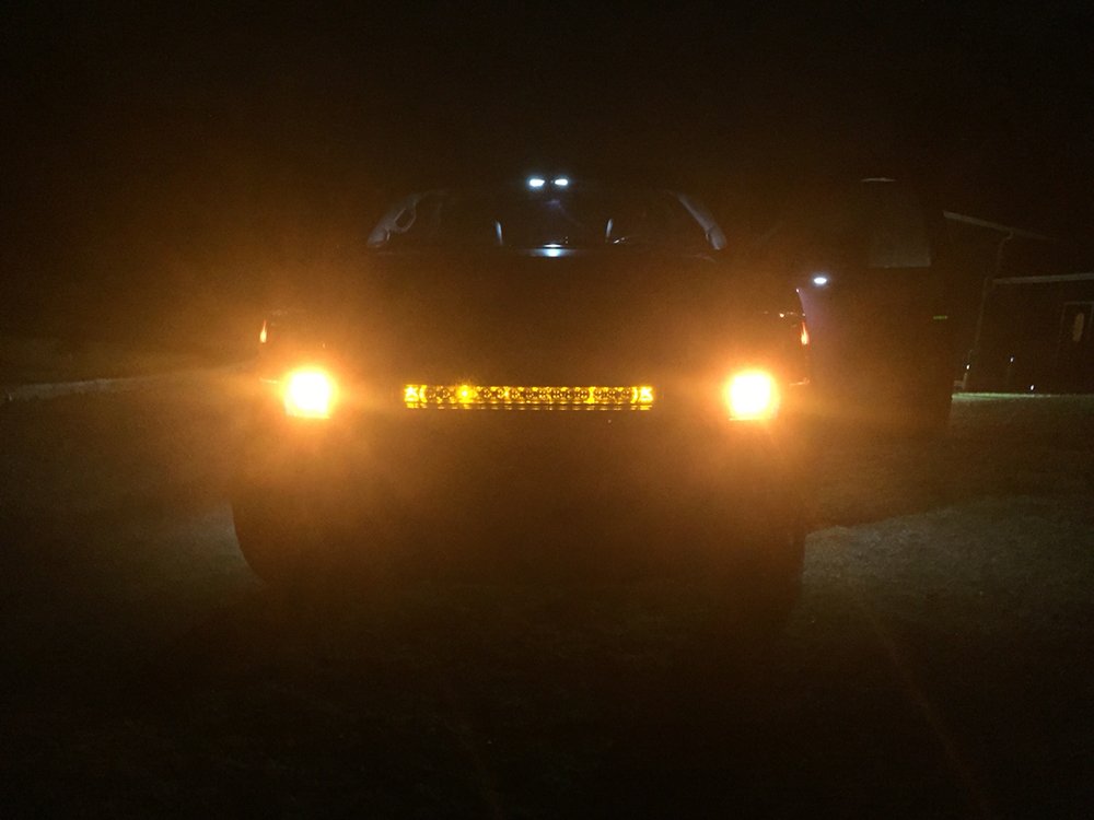 Antline LED installed in vehicle turn signal showing improved visibility benefit