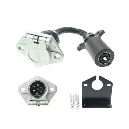 ANTO front-facing adapter showing plug and socket for easy conversion