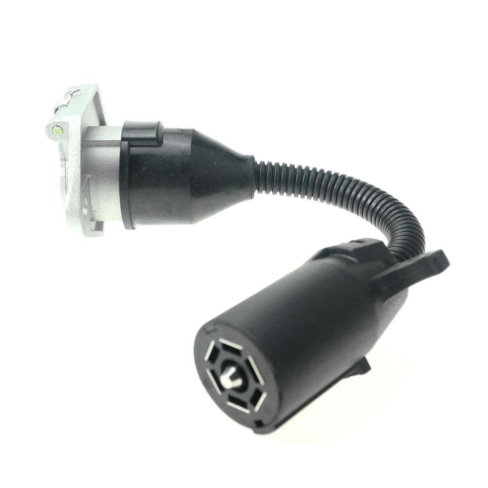 ANTO mounted adapter on trailer bracket for secure towing connection